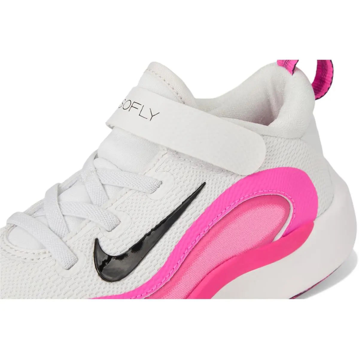 Nike shoes - Platinum Tint/Black/Laser Fuchsia 4