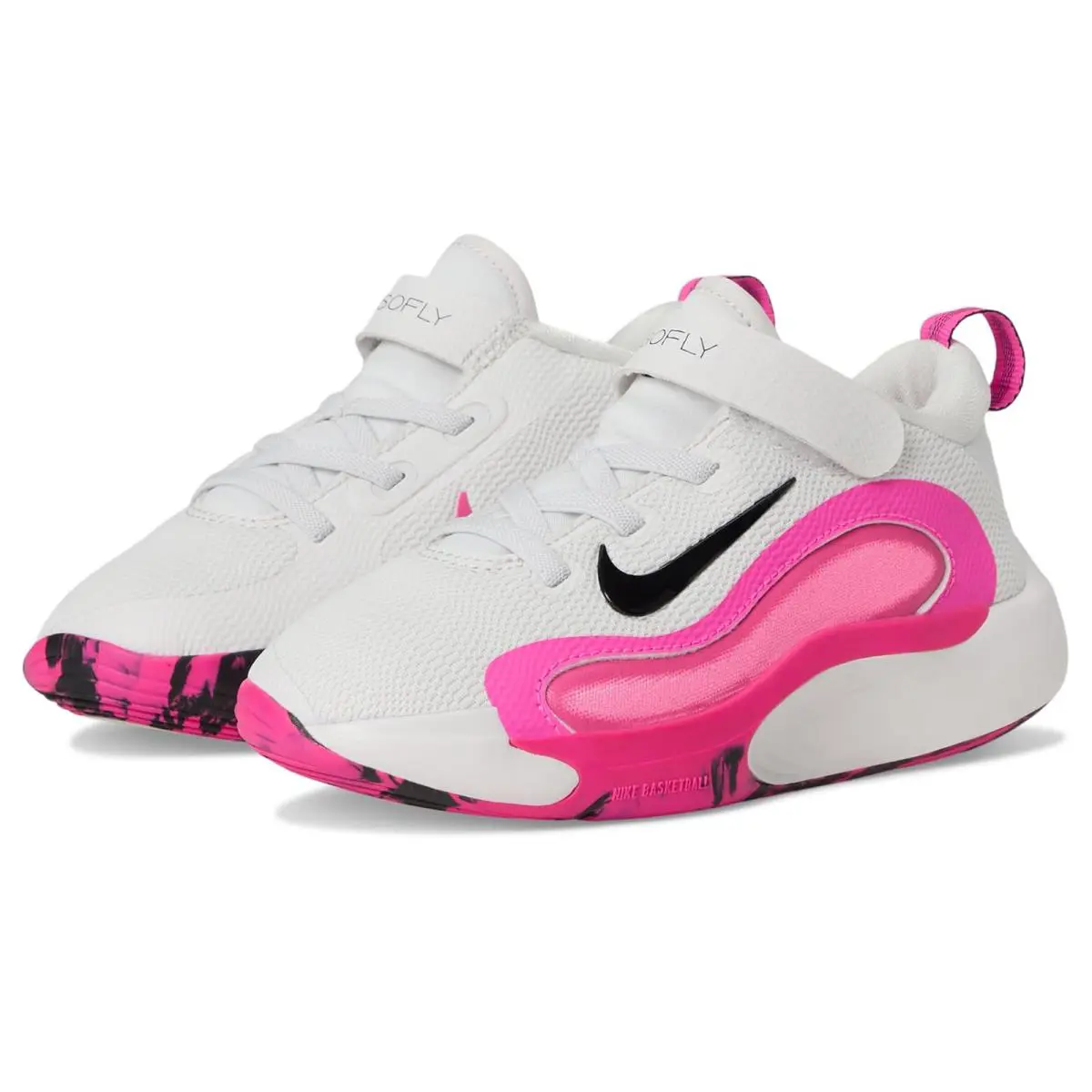 Nike shoes - Platinum Tint/Black/Laser Fuchsia 6