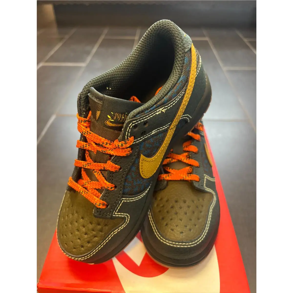 Nike shoes - IH4043-364 - IH4043-364 - SEAWEED/OCHRE-CARGO KHAKI-GREEN ABYSS 5