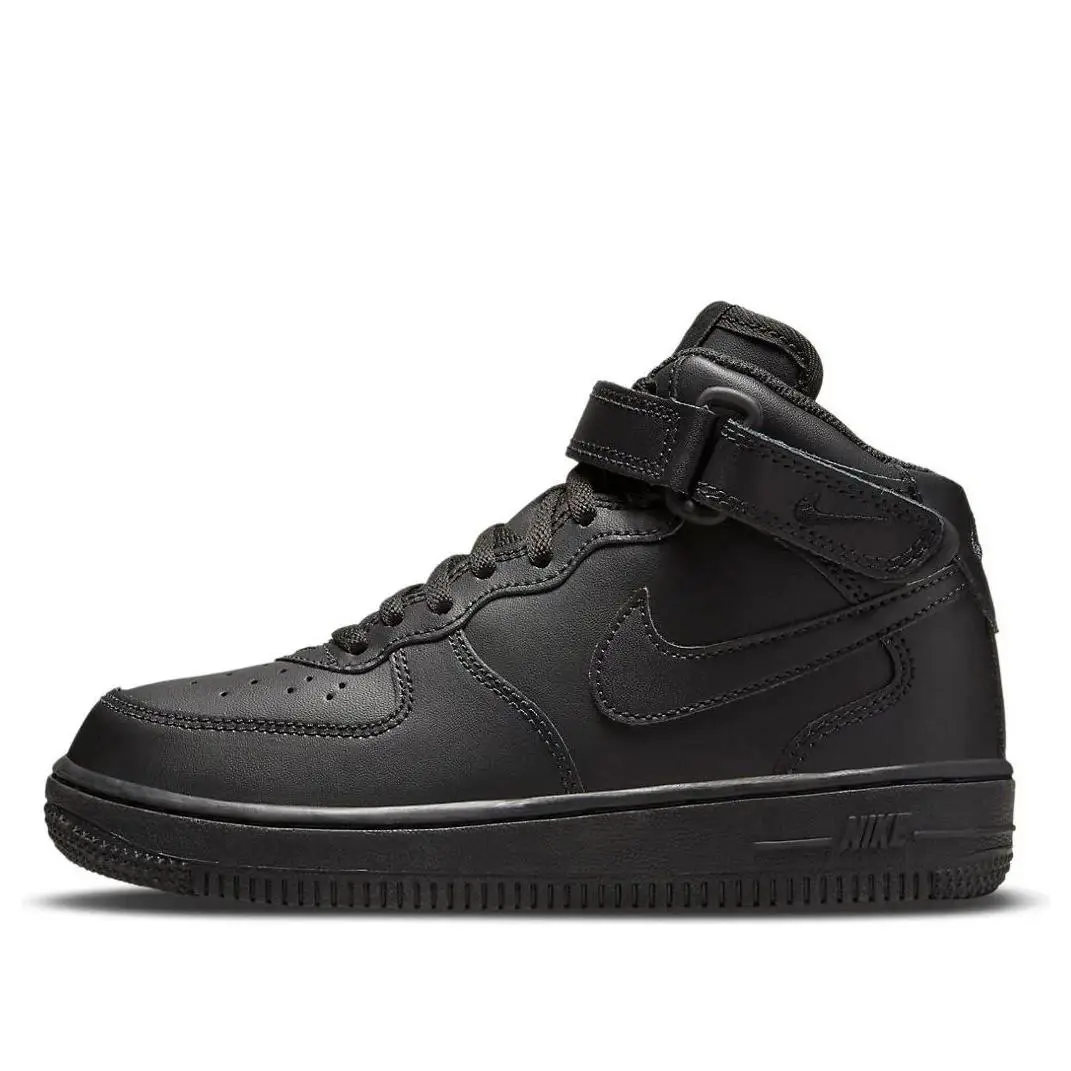 Nike shoes - Nike Air Force 1 - Air Force - Black 5