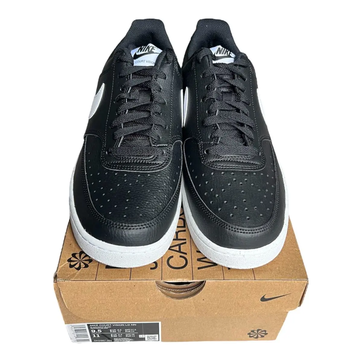 Nike shoes - Nike Court Vision Low Next Nature - Black 1
