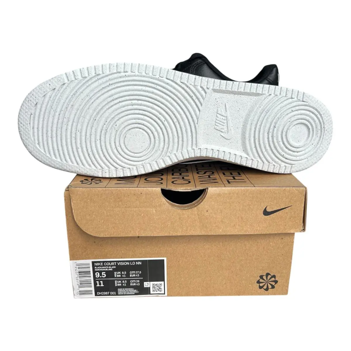 Nike shoes - Nike Court Vision Low Next Nature - Black 3