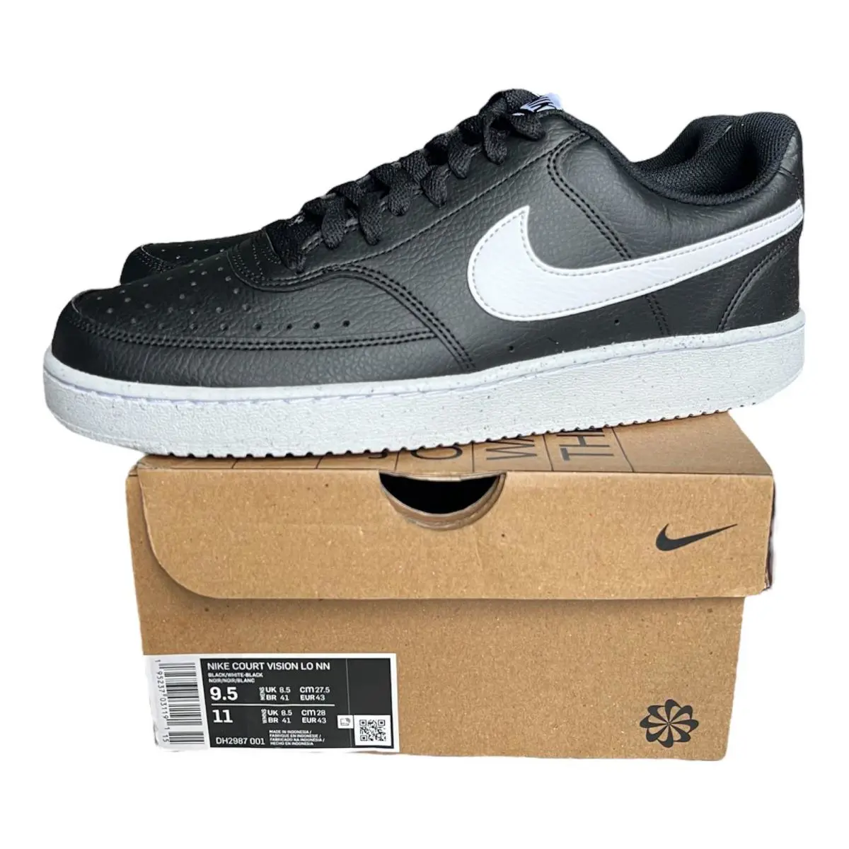 Nike shoes - Nike Court Vision Low Next Nature - Black 5