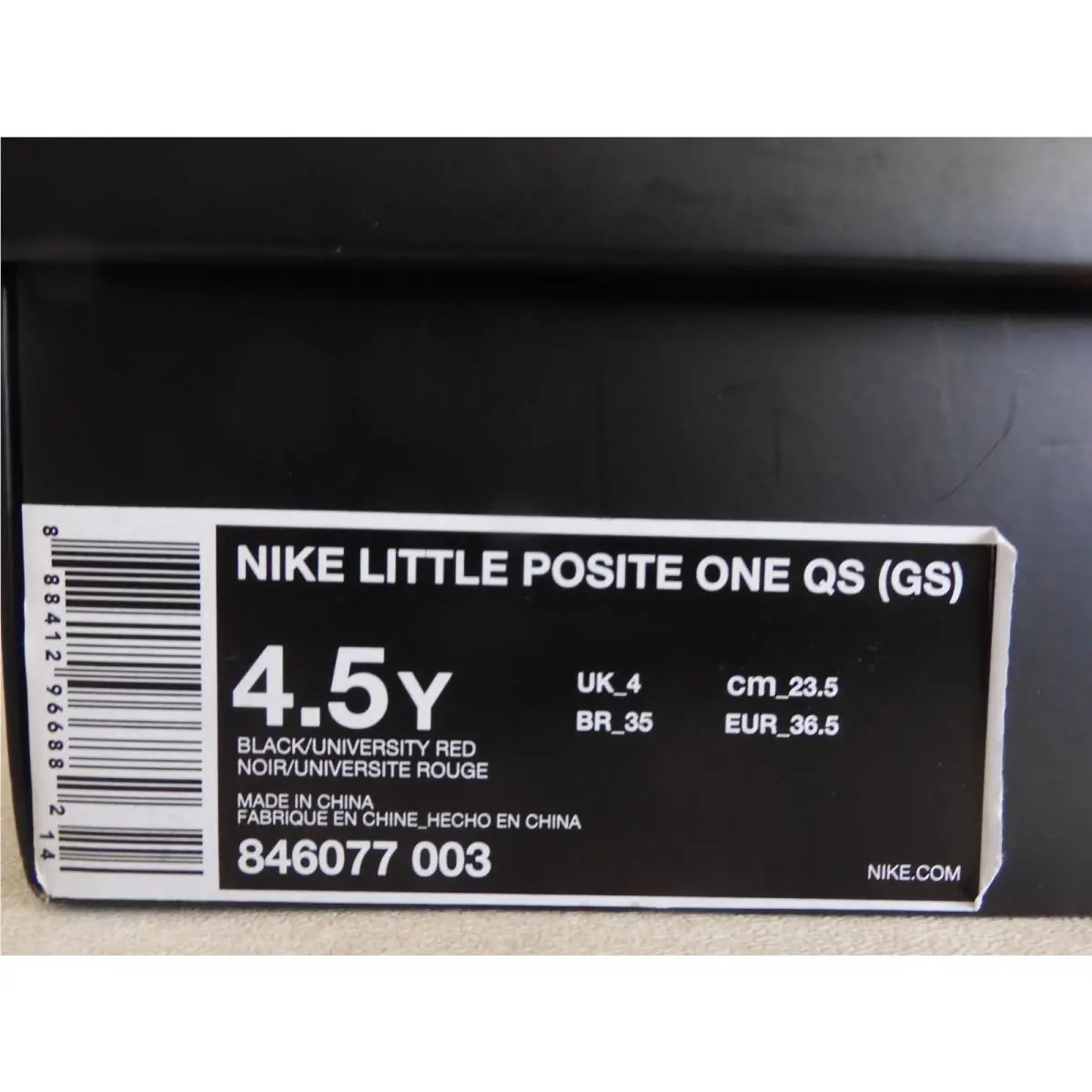 Nike shoes - Nike Little Posite - Little Posite - Black 14