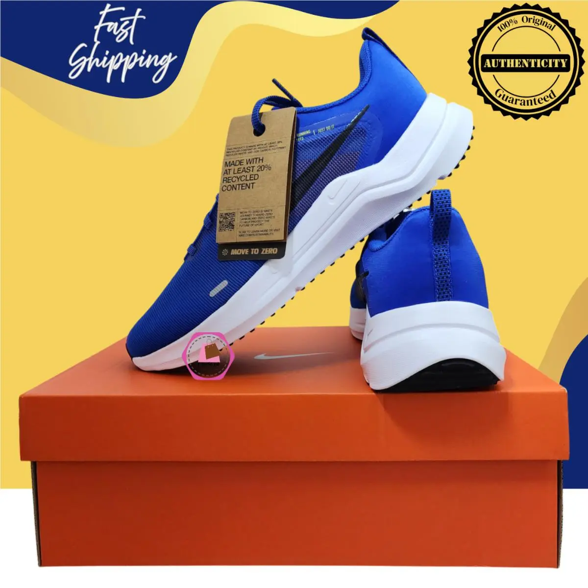 Nike shoes - Nike Downshifter 12 - Downshifter - DD9293-402 - Blue 17