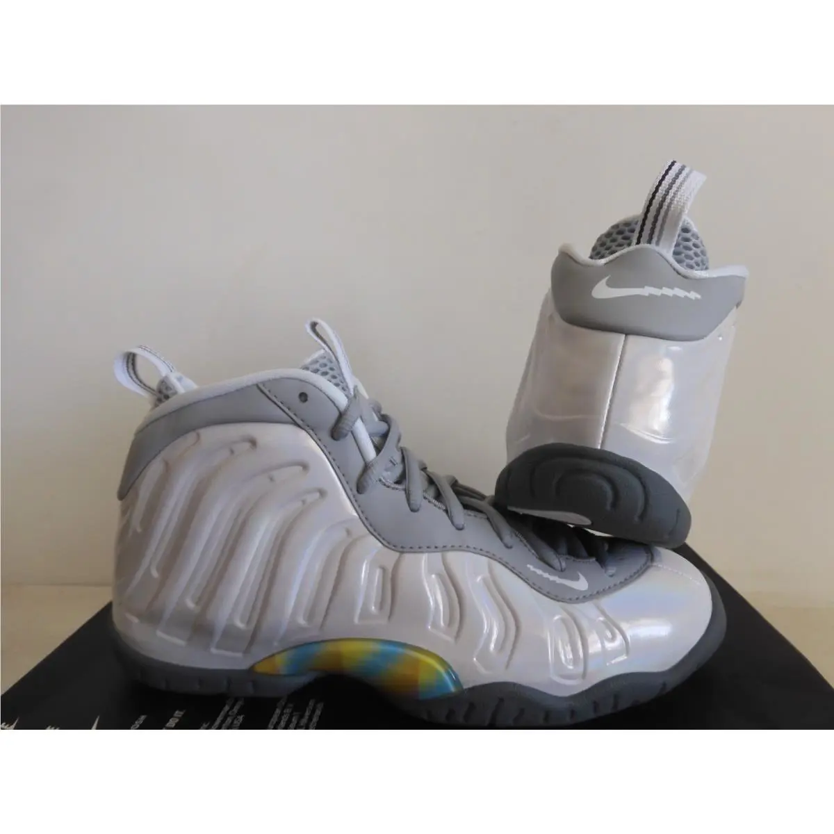 Nike shoes - Nike Little Posite - Little Posite - Gray 8