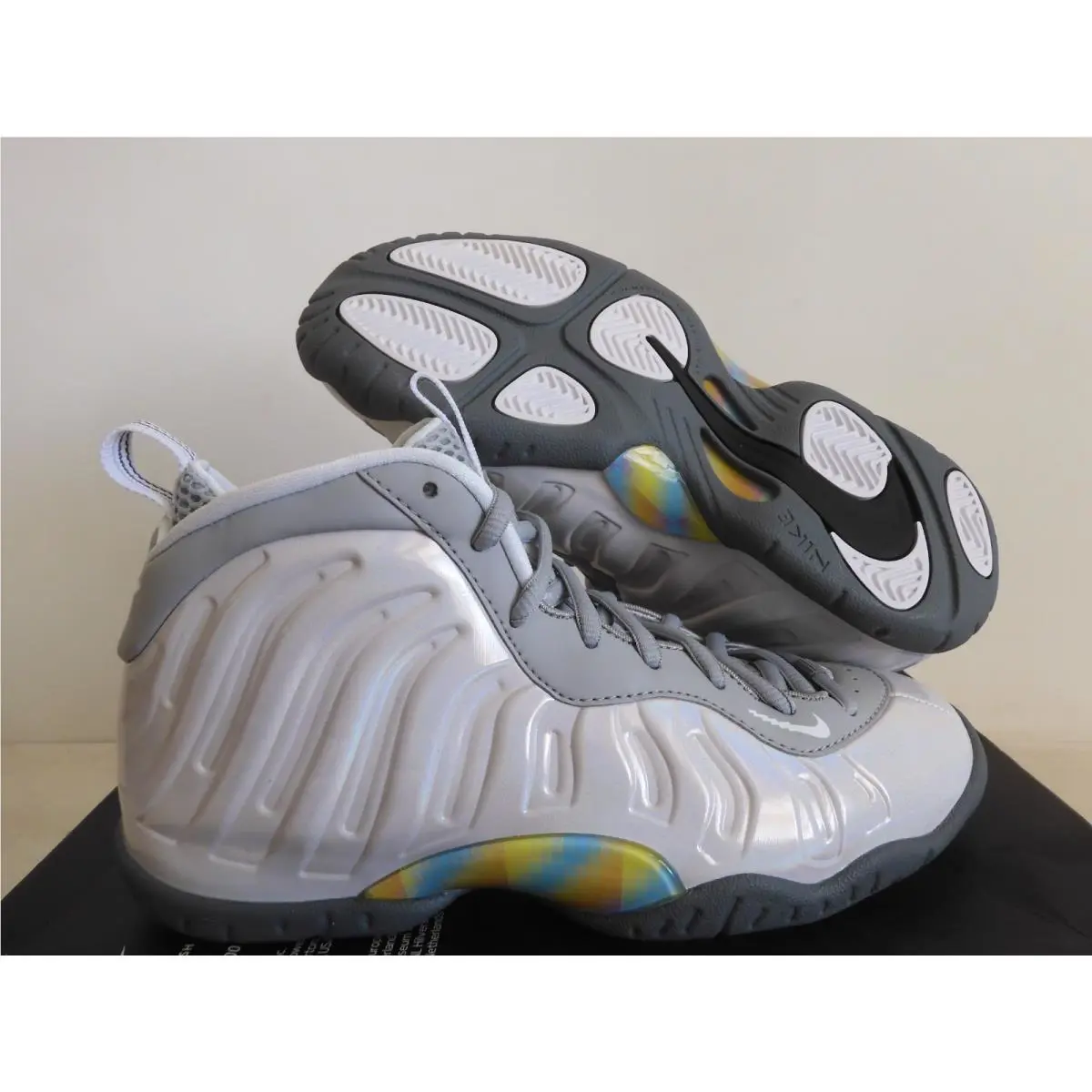 Nike shoes - Nike Little Posite - Little Posite - Gray 6