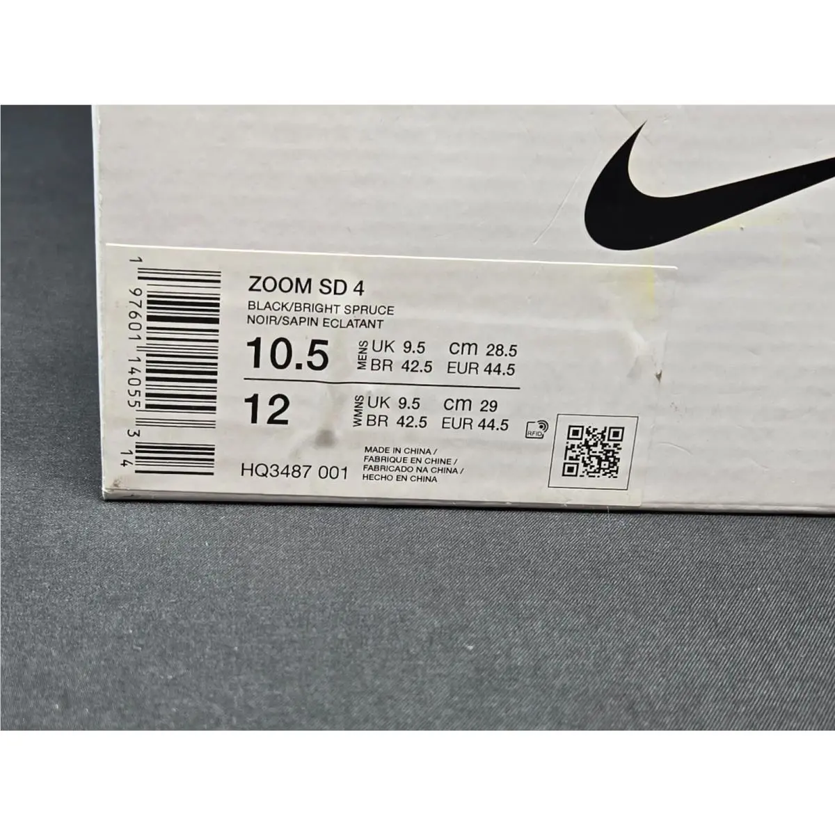 Nike shoes - Nike Zoom Rival - Zoom Rival - HQ3487-001 - Black 8