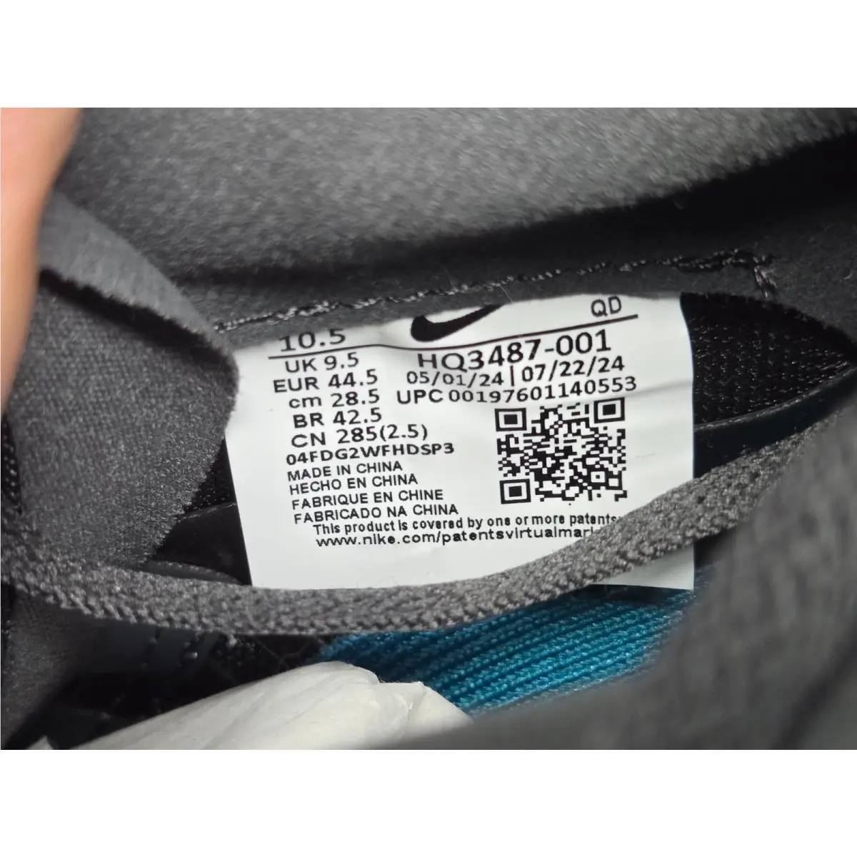 Nike shoes - Nike Zoom Rival - Zoom Rival - HQ3487-001 - Black 5