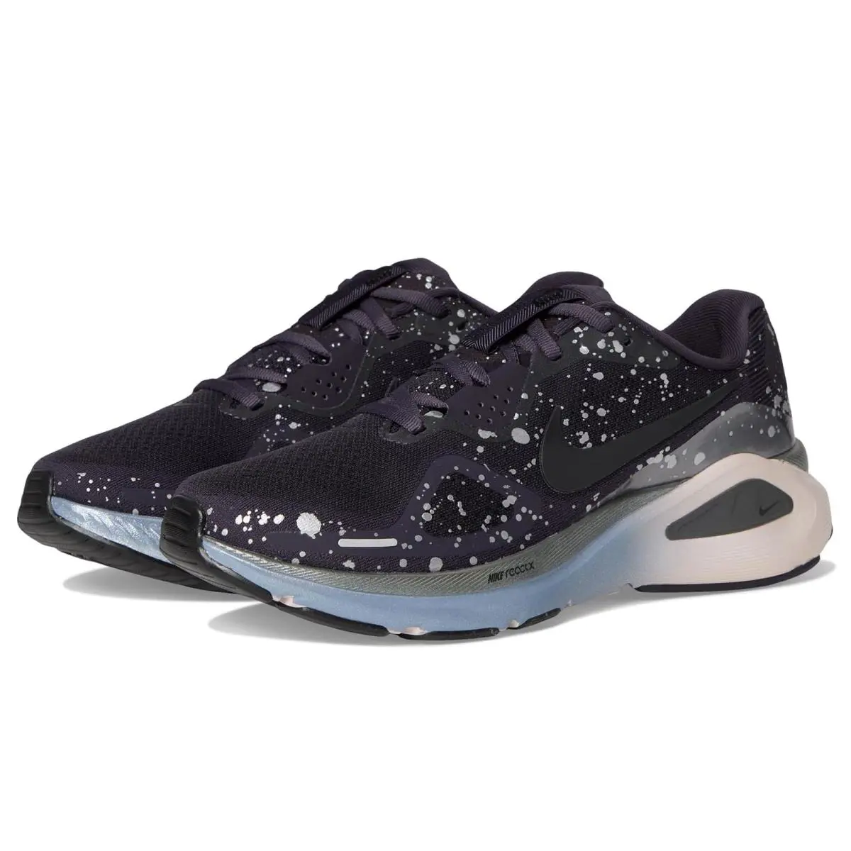 Nike shoes - Cave Purple/Black/Metallic Dark Grey/Silt Red/Metallic Silver 6