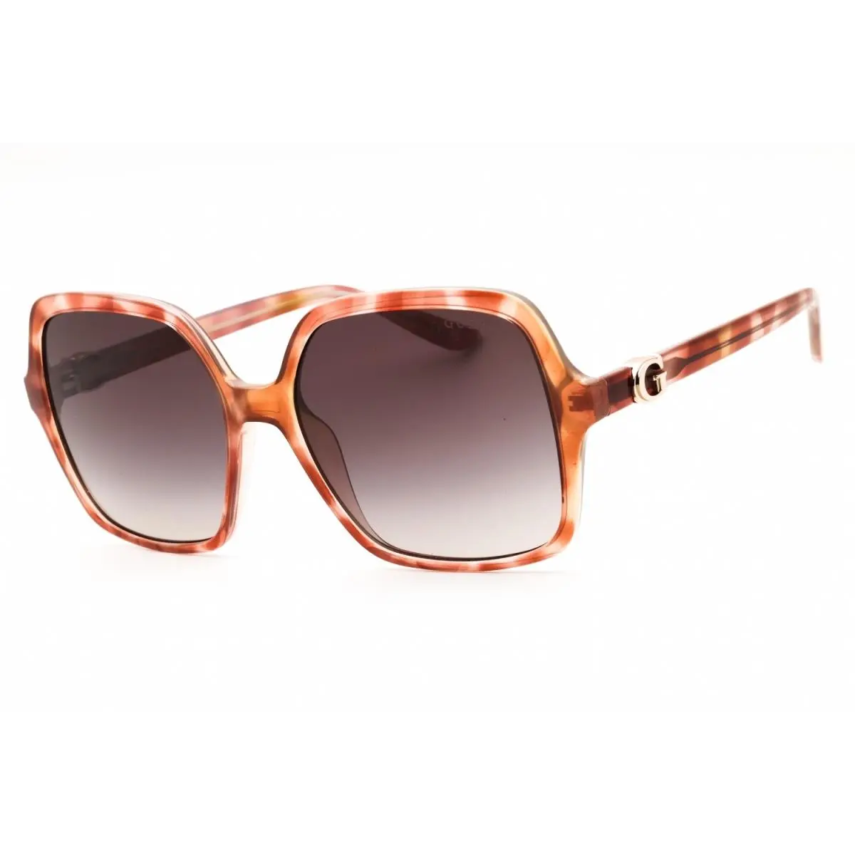 GU00190 47F Light Brown / Other / Gradient Brown 57mm Women`s Sunglasses by Guess