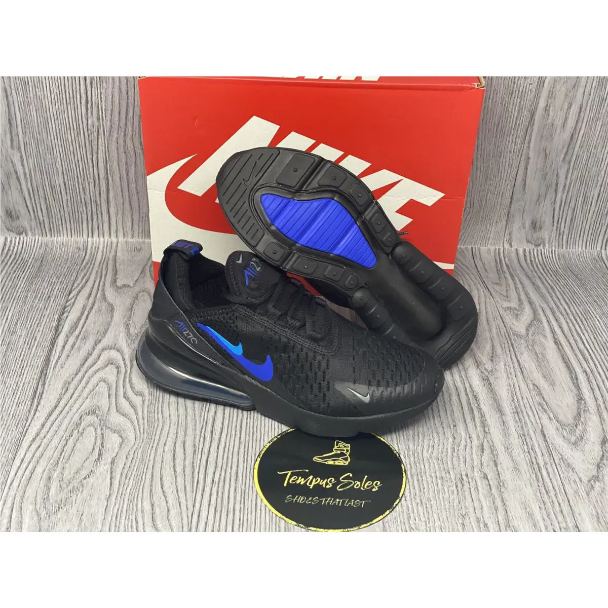Nike shoes - Nike Air Max 270 GS - CT6016-001 - Black 9
