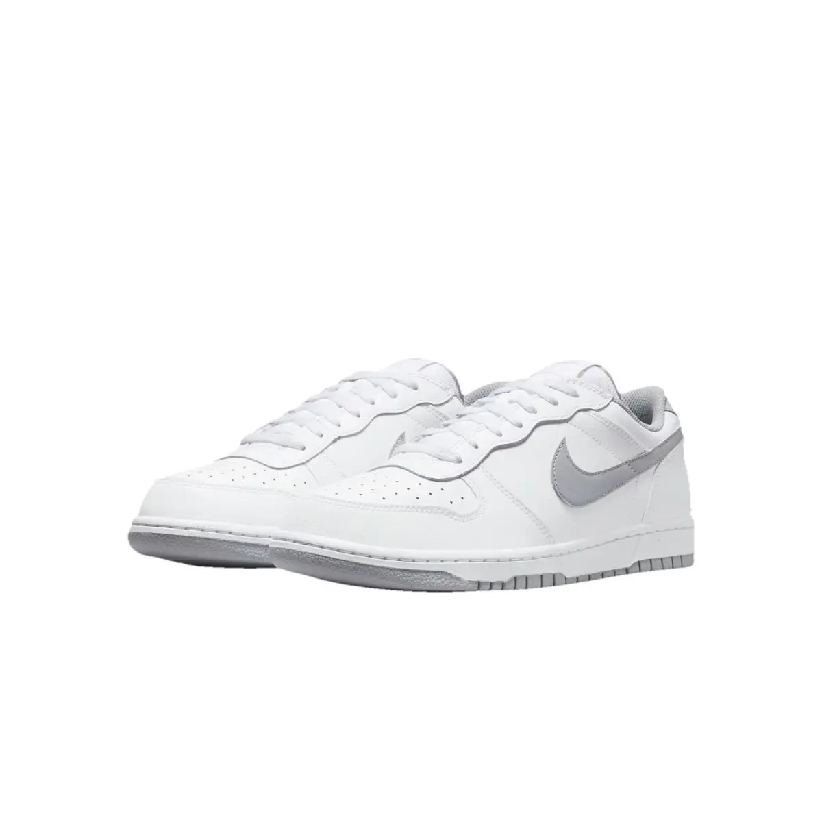 Nike shoes - Nike Big Nike - Big - 355152-106 - White/Wolf Grey 7