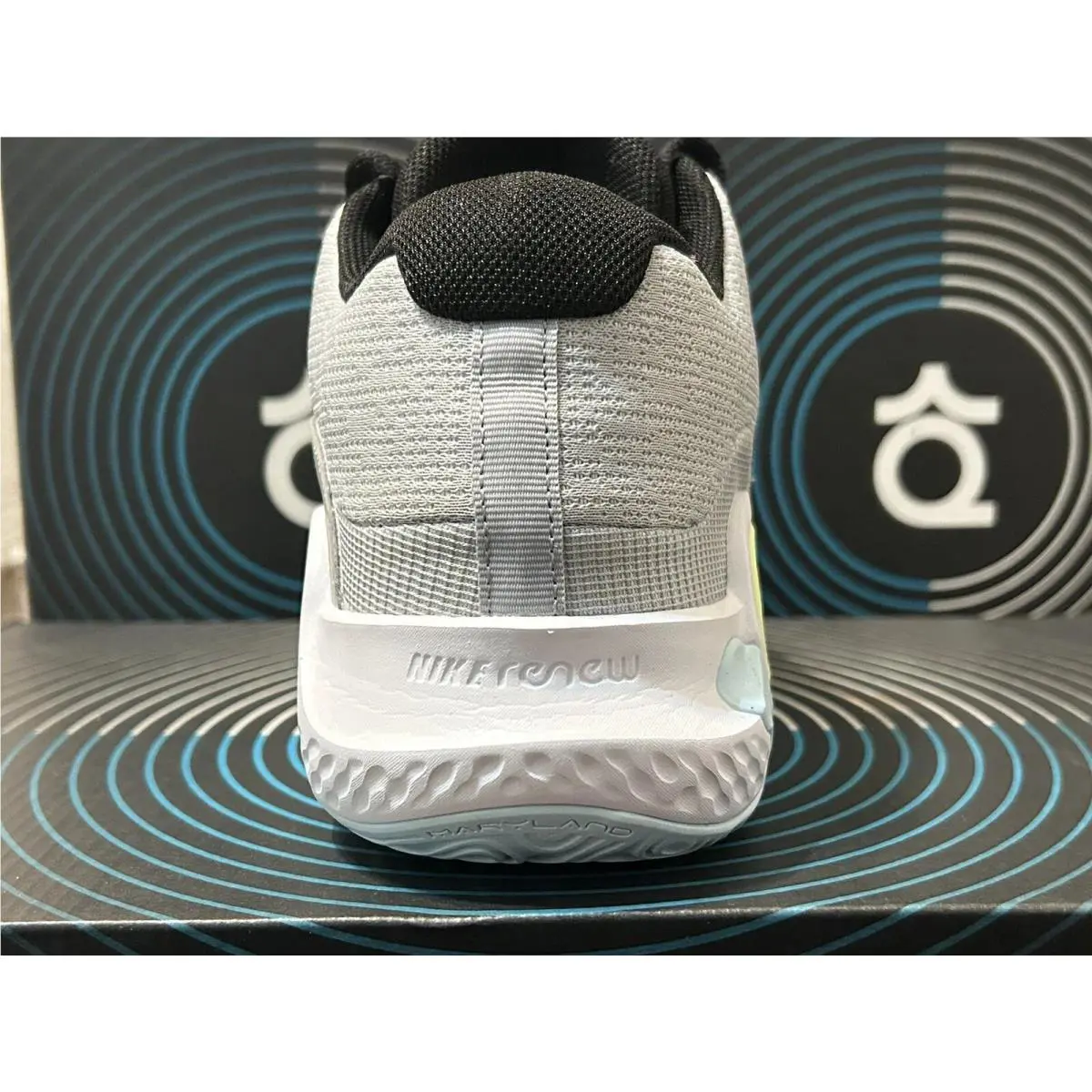 Nike shoes - Nike KD Trey 5 - Trey - DD9538009 - Grey/white/volt 1
