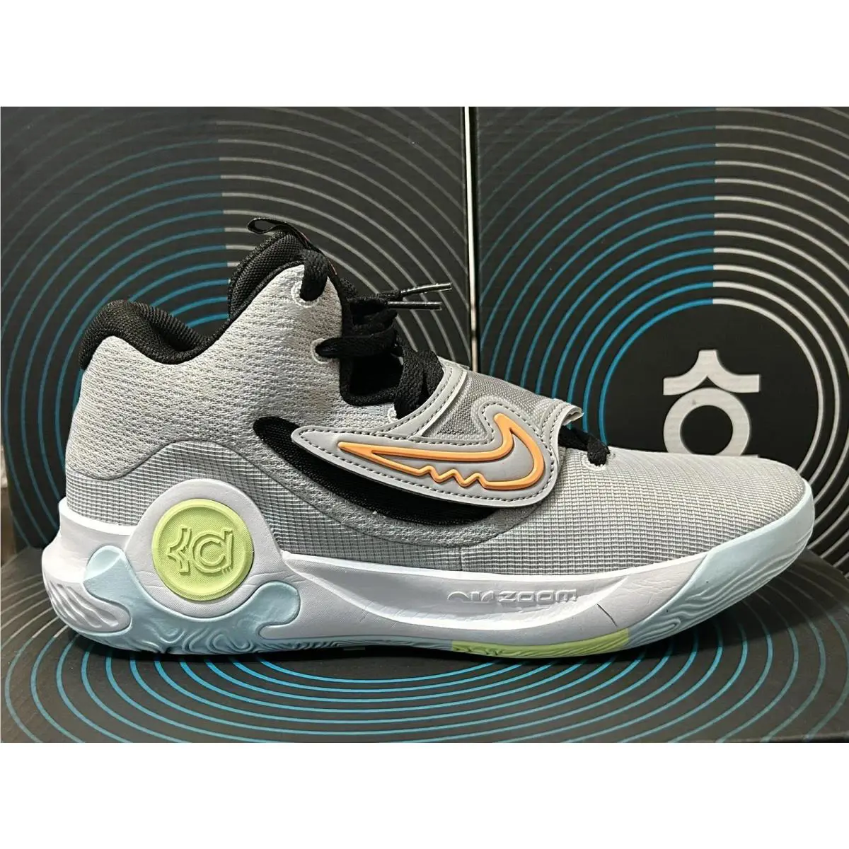Nike shoes - Nike KD Trey 5 - Trey - DD9538009 - Grey/white/volt 5