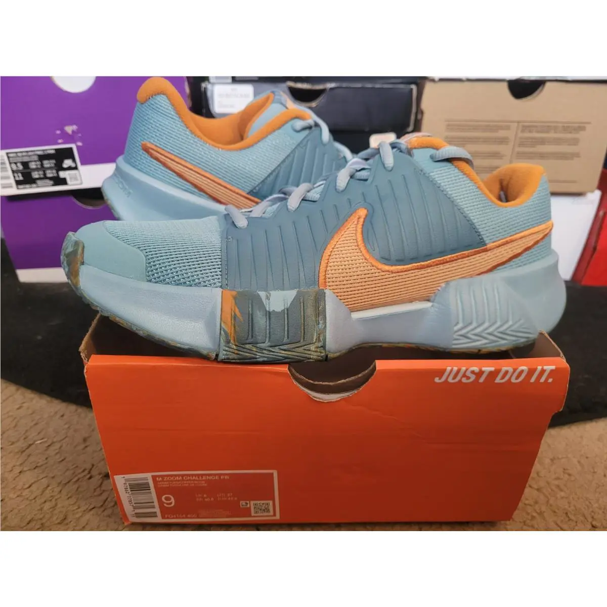 Nike shoes - Nike Air Zoom Challenge - Air Zoom Challenge - FQ4154 400 - Blue 8