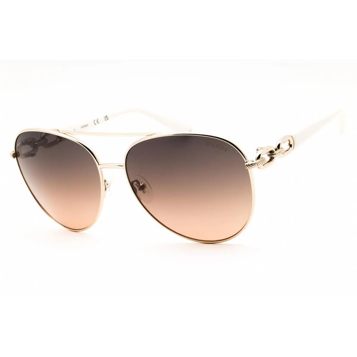 GU00158 32B Gold/smoke Gradient 61-15-130 Sunglasses by Guess