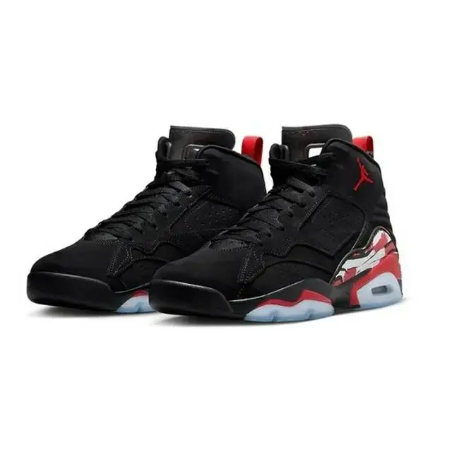 Nike shoes - Black/University Red-White 1