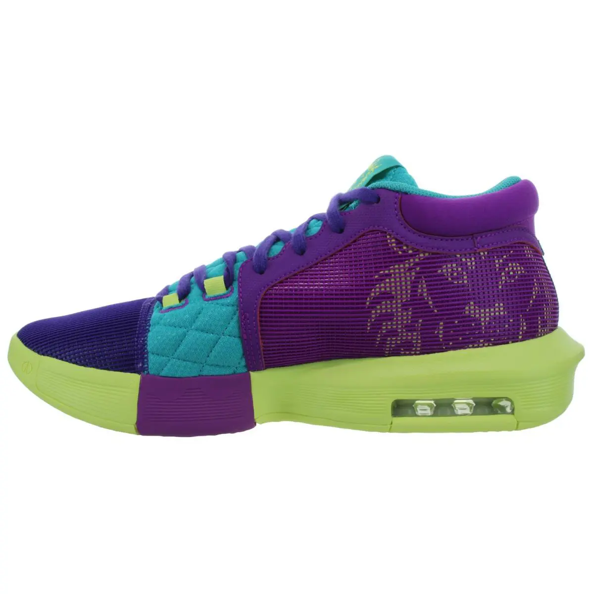 Nike shoes - Nike Lebron Witness VIII - Lebron Witness VIII - FB2239 500 - Field Purple, Dusty Cactus, Light Lemon Twist 2