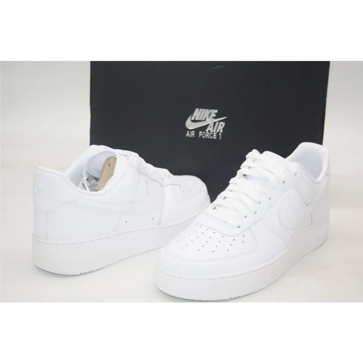 Nike shoes - NIKE Air Force 1 07 Fresh - DM0211-100 - TRIPLE WHITE 4