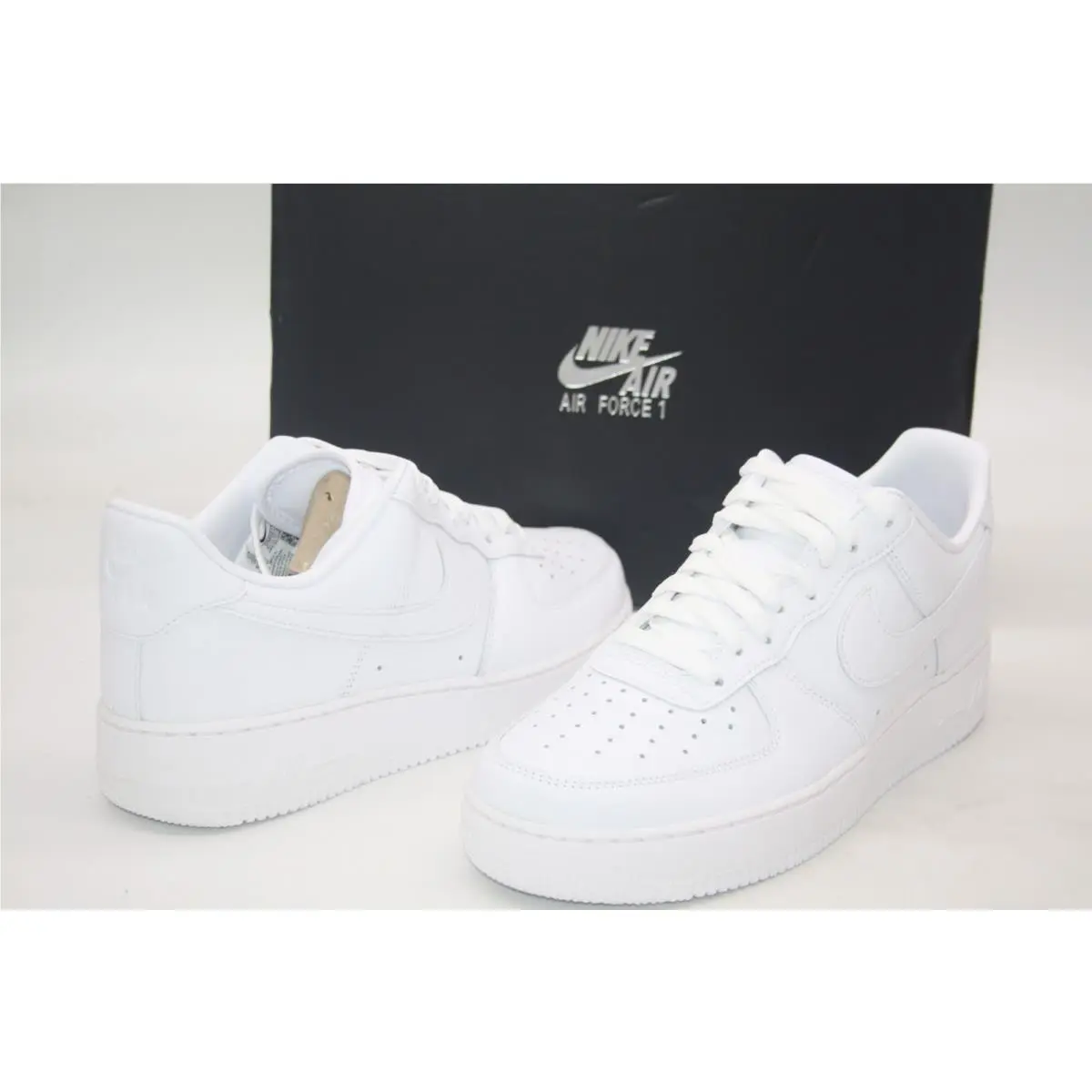 Nike shoes - NIKE Air Force 1 07 Fresh - DM0211-100 - TRIPLE WHITE 15