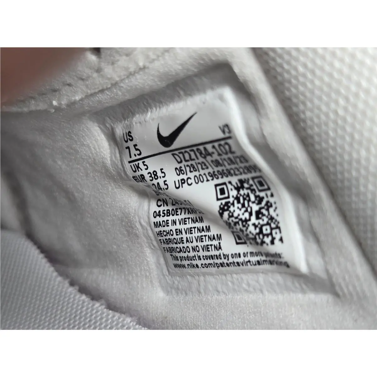 Nike shoes - Nike Air Force 1 - Air Force - DZ2784-102 - White 5