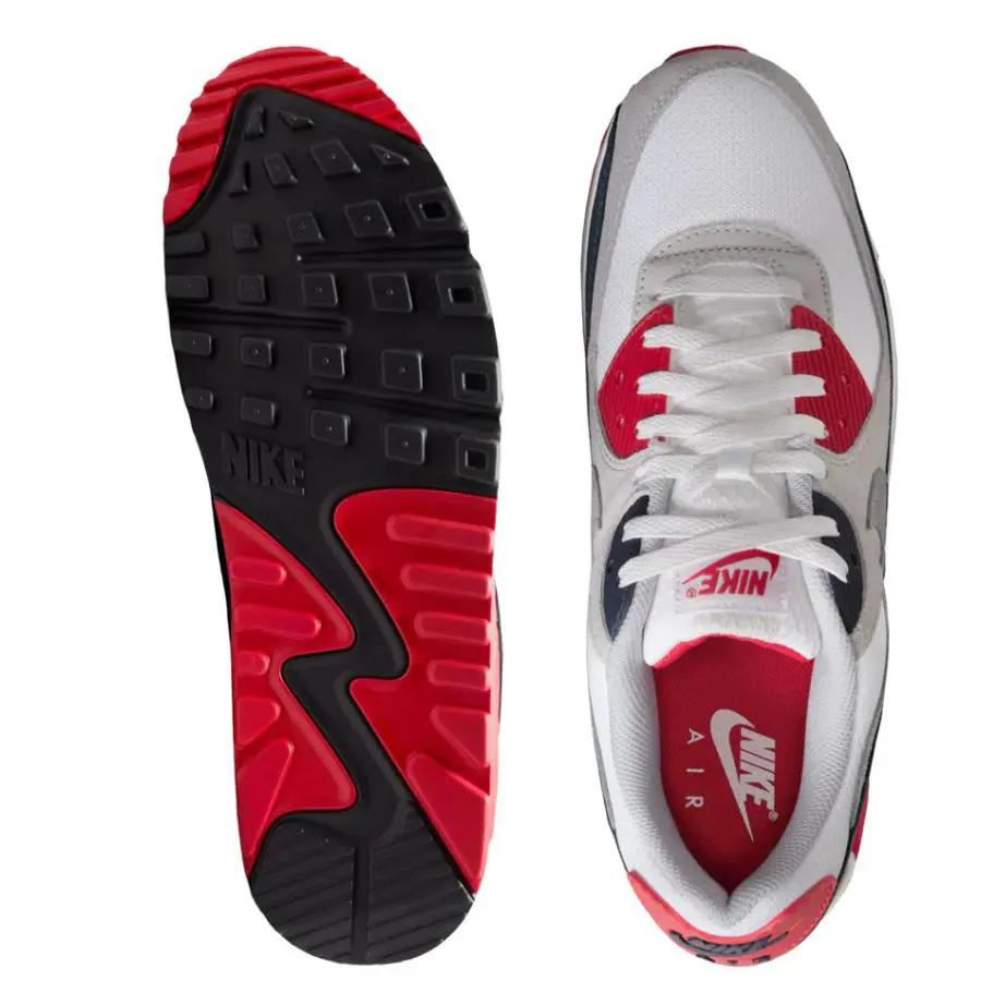 Nike shoes - DM0029117 - DM0029 117 - White/Cool Grey-University Red 2