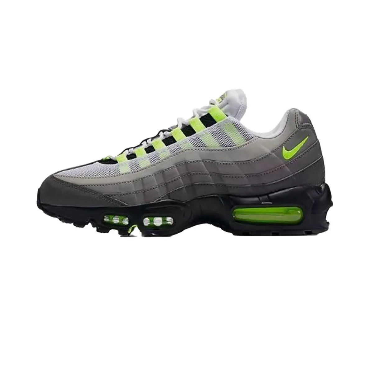 Nike shoes - Black/Neon Yellow/Cool Grey 0