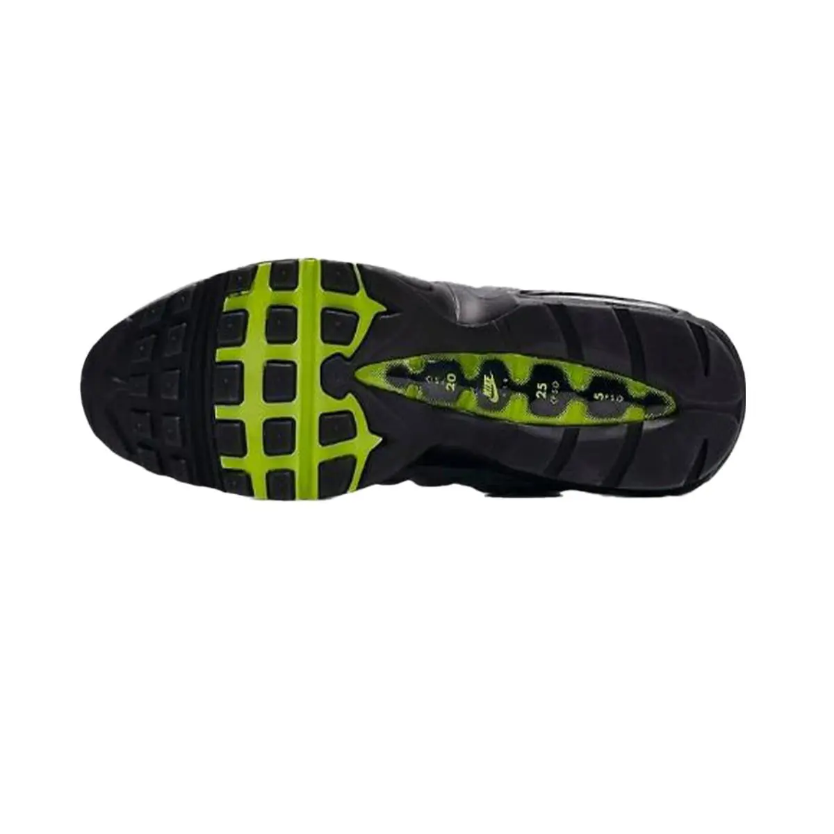 Nike shoes - Black/Neon Yellow/Cool Grey 1