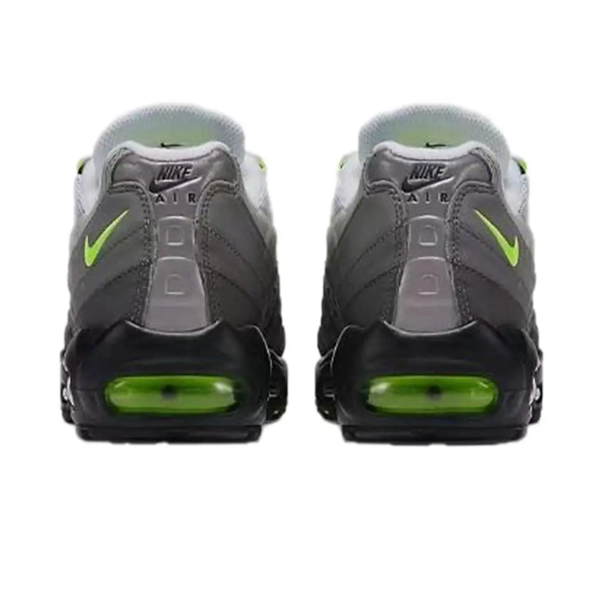 Nike shoes - Black/Neon Yellow/Cool Grey 2
