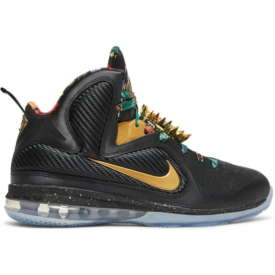 Nike shoes - Nike LeBron 9 - LeBron - DO9353-001 - Black, Manufacturer: Black/Metallic Gold 0