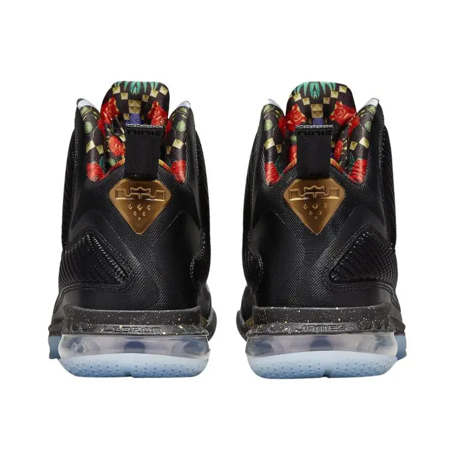 Nike shoes - Nike LeBron 9 - LeBron - DO9353-001 - Black, Manufacturer: Black/Metallic Gold 5