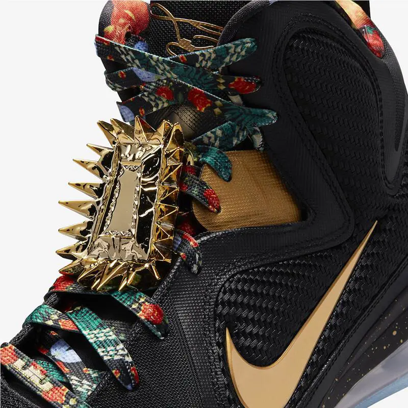 Nike shoes - Nike LeBron 9 - LeBron - DO9353-001 - Black, Manufacturer: Black/Metallic Gold 11