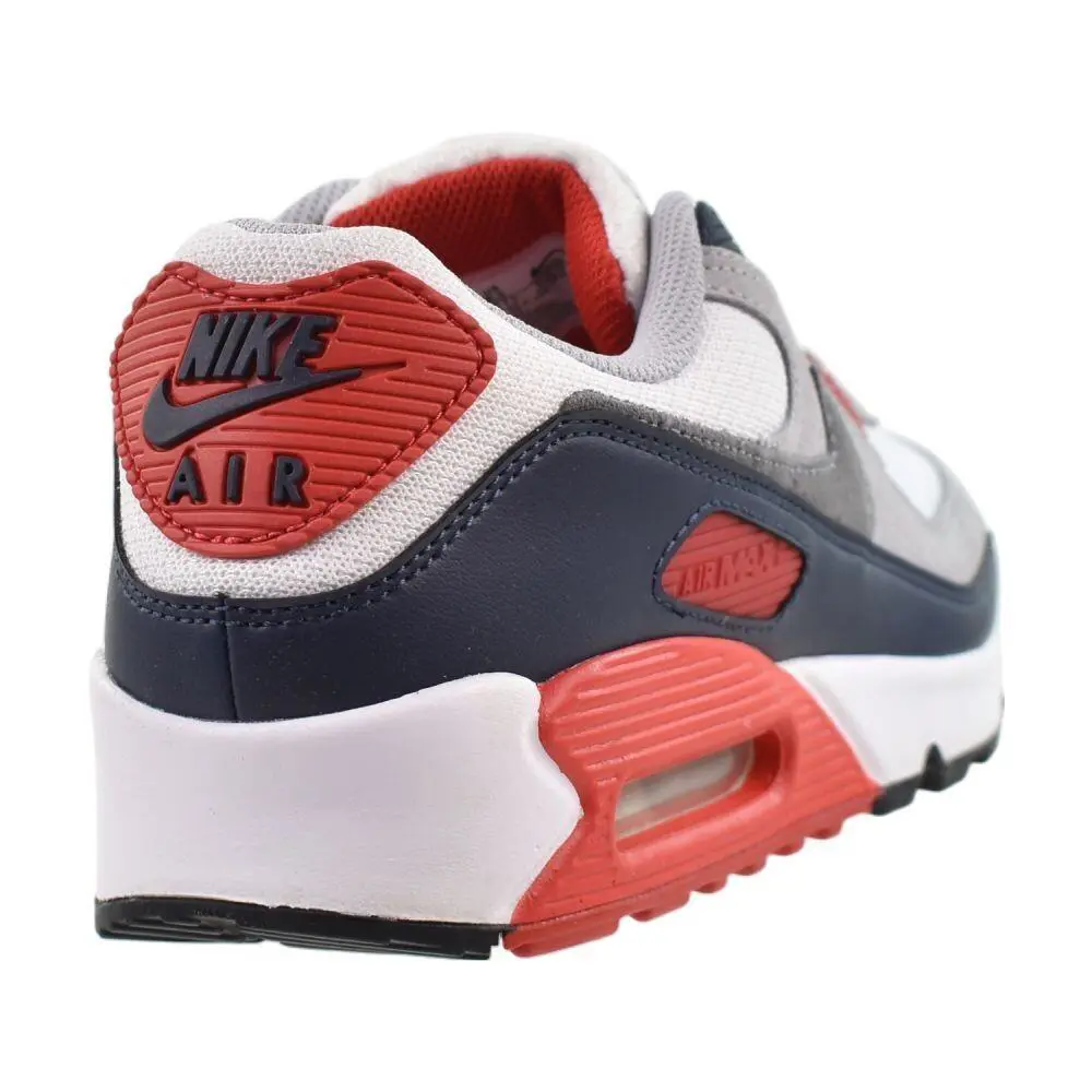 Nike shoes - White/Cool Grey/University Red 1
