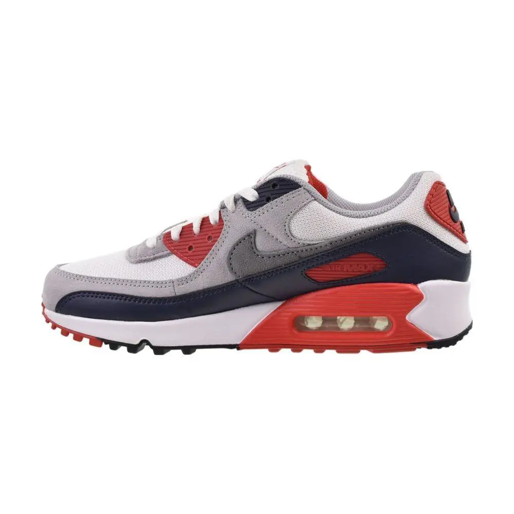 Nike shoes - White/Cool Grey/University Red 2