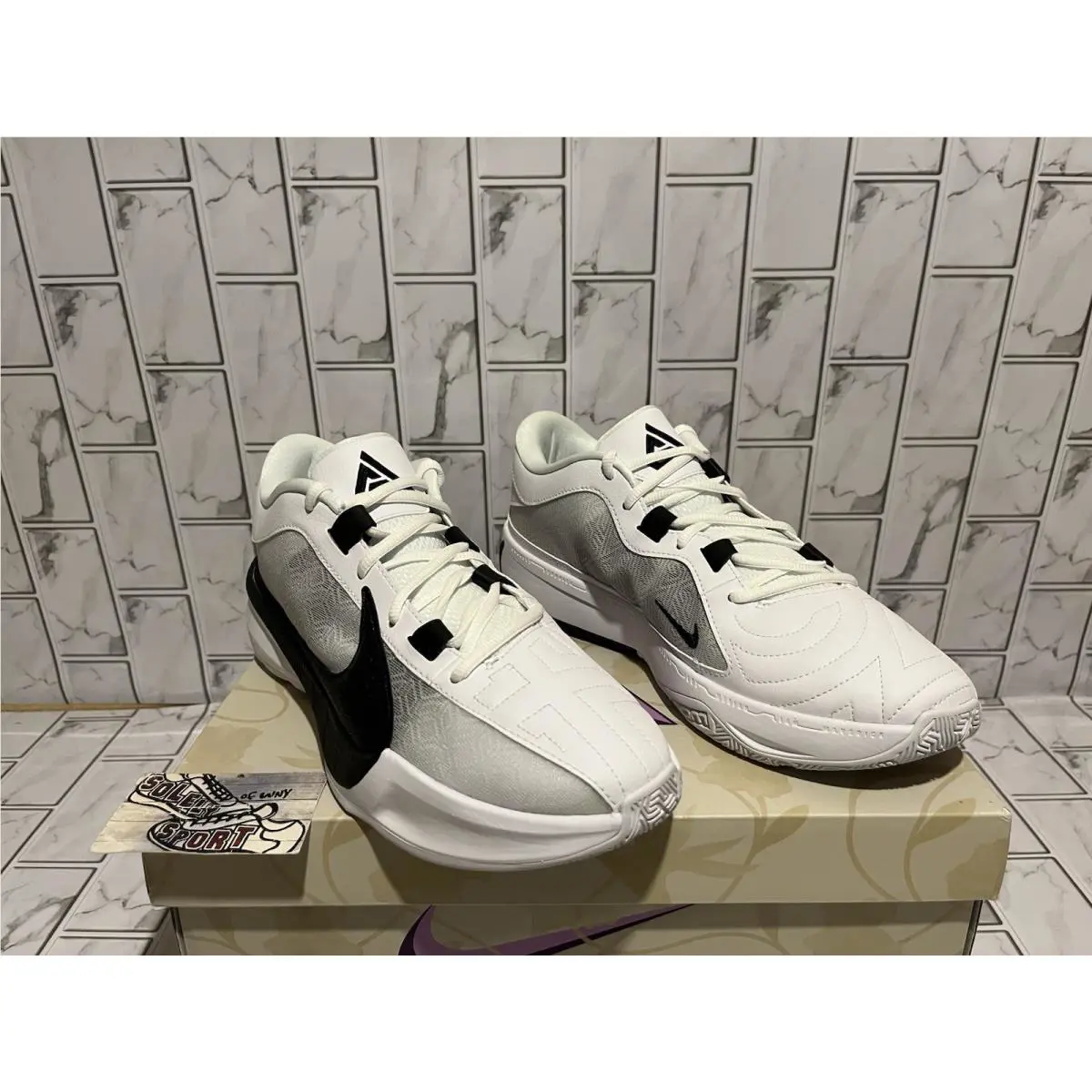 Nike shoes - Nike Zoom Freak 5 - Zoom Freak - DZ2946-100 - White 0