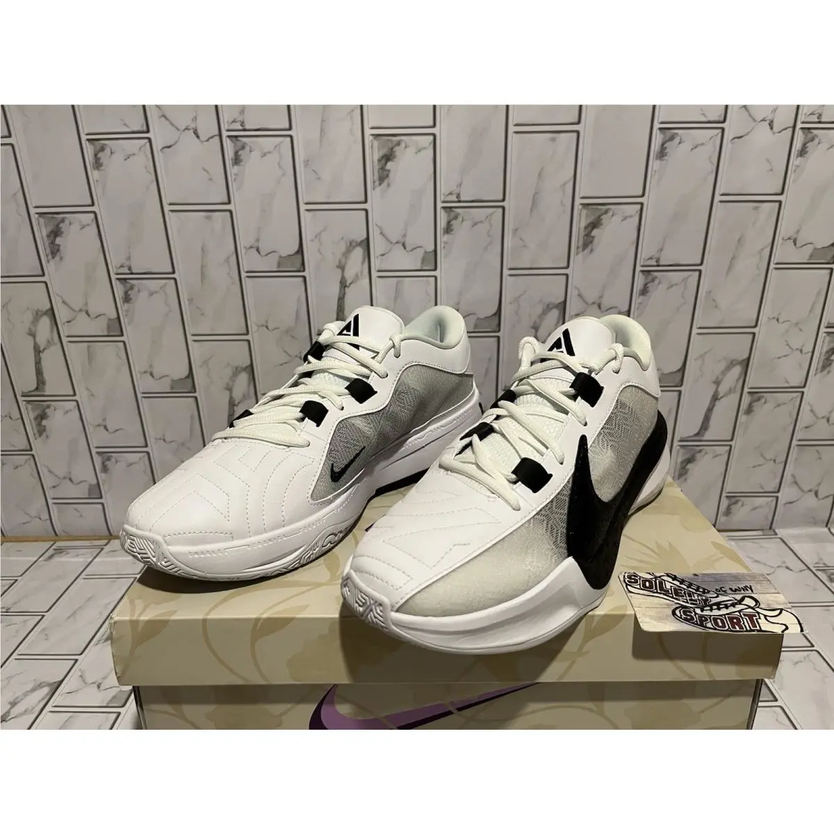 Nike shoes - Nike Zoom Freak 5 - Zoom Freak - DZ2946-100 - White 1