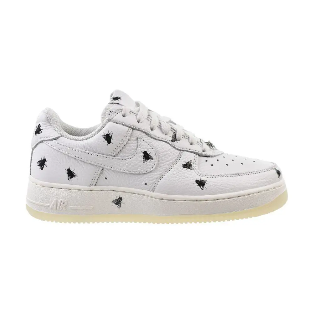 Nike Air Force 1 Low Retro Houseflies Men`s Shoes Summit White/summit White - Summit White/Black