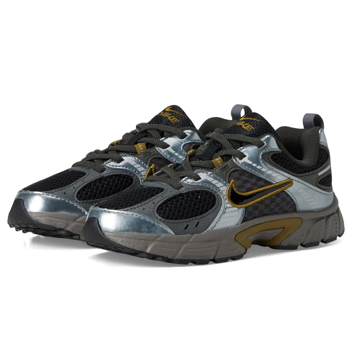 Children Unisex Sneakers Athletic Shoes Nike V5 Runner Little Kid - Olive Flak/Black/Sequoia/Smoke Grey