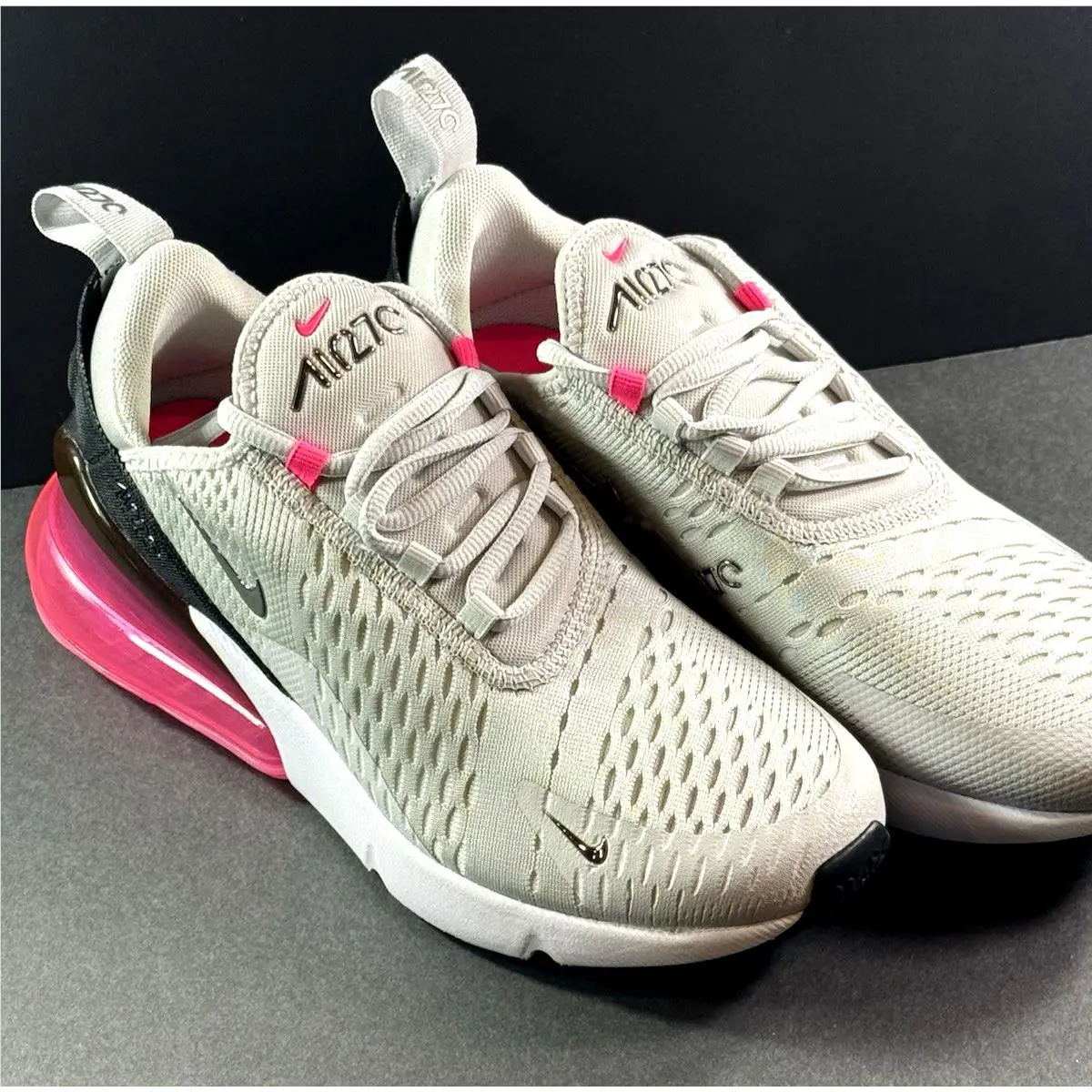 Nike shoes - Nike Air Max 270 - Air Max - Light Soft Pink-Black 4