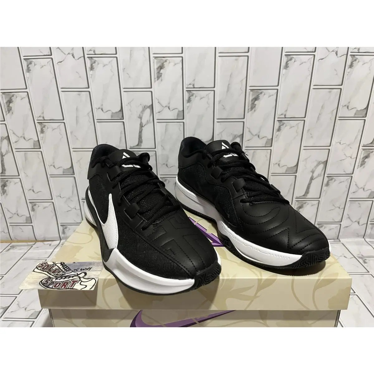 Nike shoes - Nike Zoom Freak 5 - Zoom Freak - DZ2946-001 - Black 0