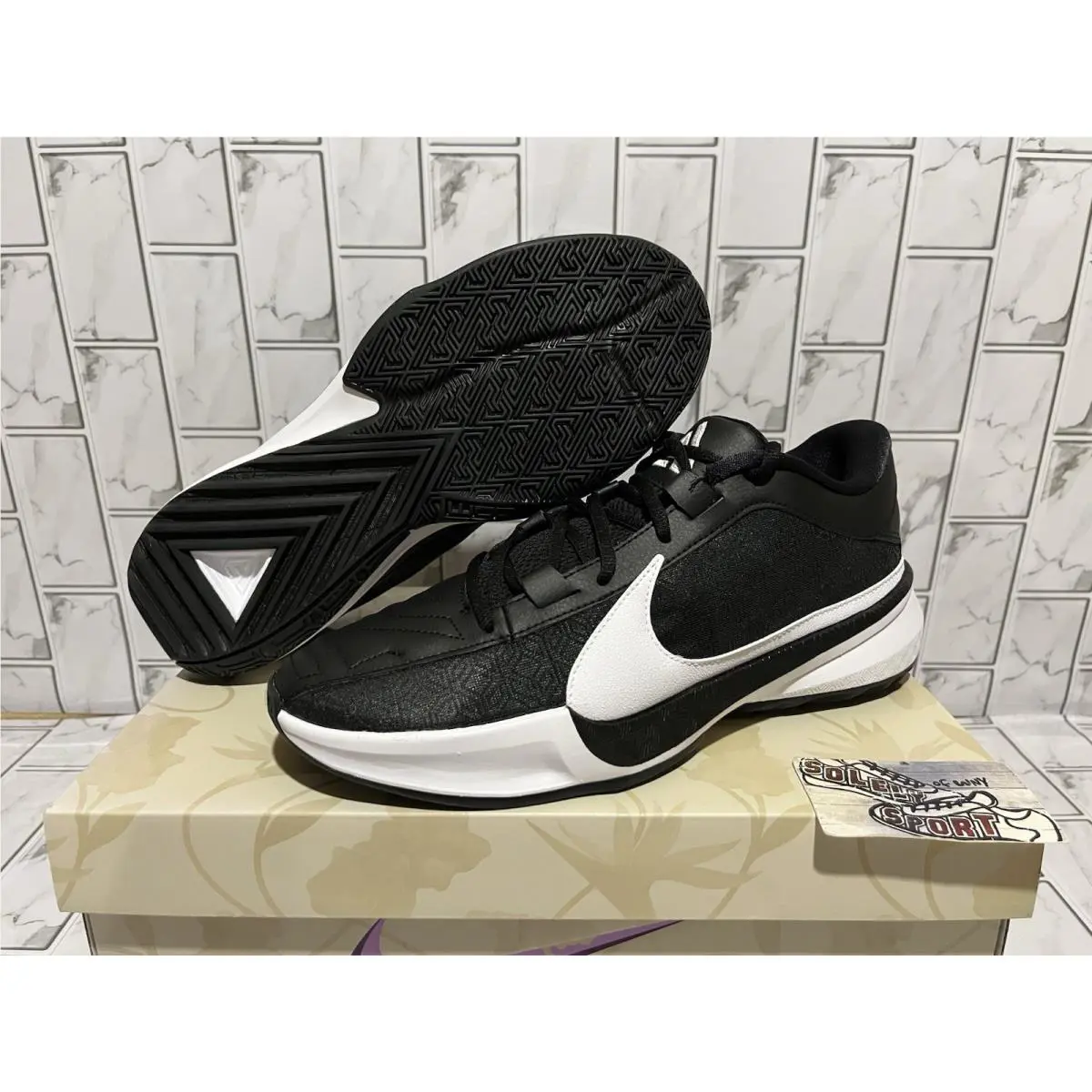 Nike shoes - Nike Zoom Freak 5 - Zoom Freak - DZ2946-001 - Black 2
