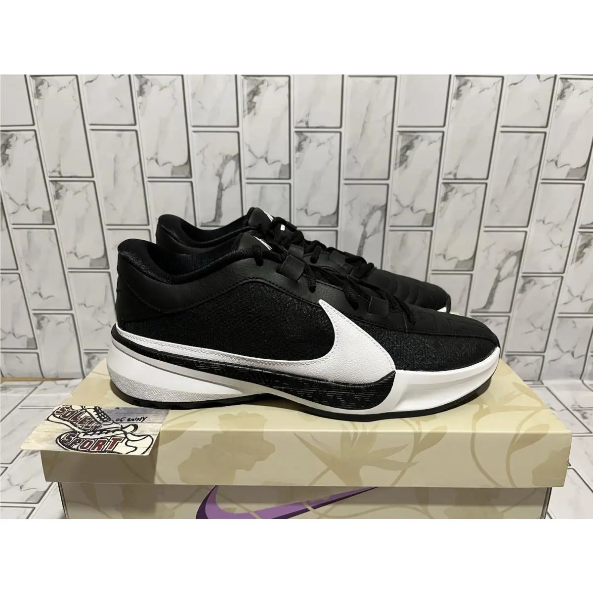 Nike shoes - Nike Zoom Freak 5 - Zoom Freak - DZ2946-001 - Black 10