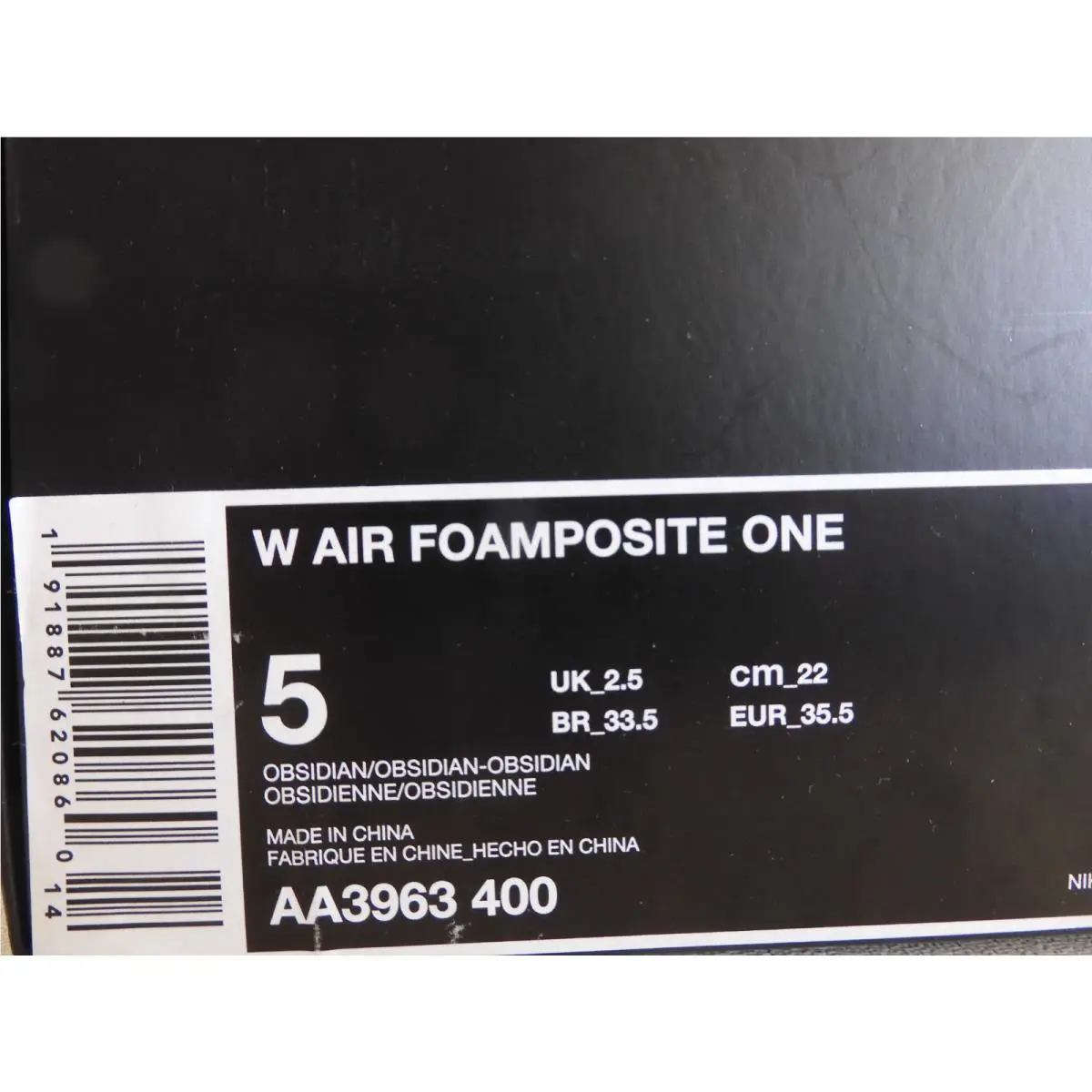 Nike shoes - Nike Air Foamposite - Air Foamposite - AA3963-400 - Blue 14