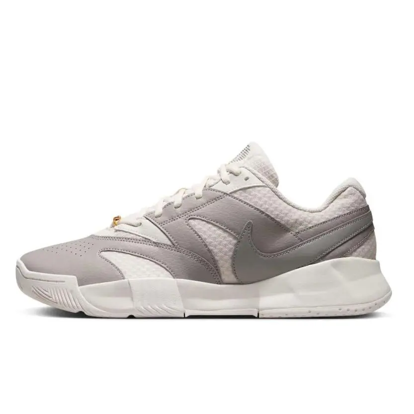 Nike Court Lite 4 Prm Casual Sports Comfort Training Sneaker Men`s FZ1220-001 - Phantom/Metallic Pewter