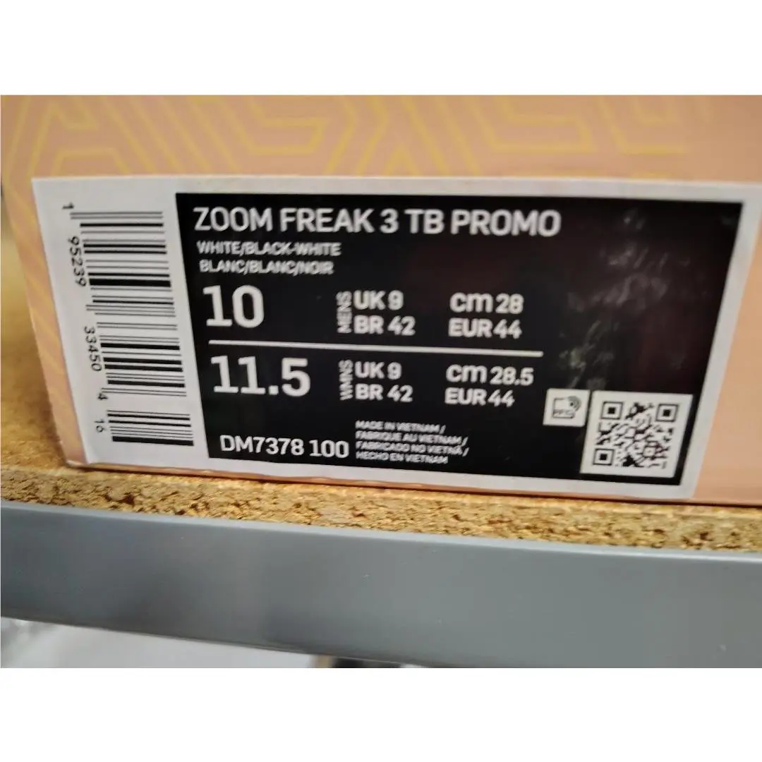 Nike shoes - Nike Zoom Freak 3 TB Promo - DM7378 100 - White Black White 4