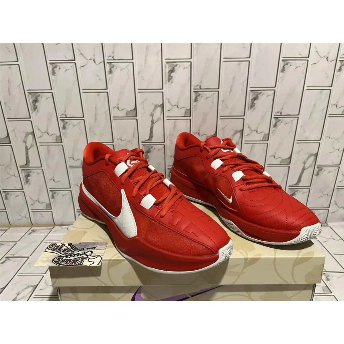 Nike shoes - Nike Zoom Freak 5 - Zoom Freak - DZ2946-600 - Red 12