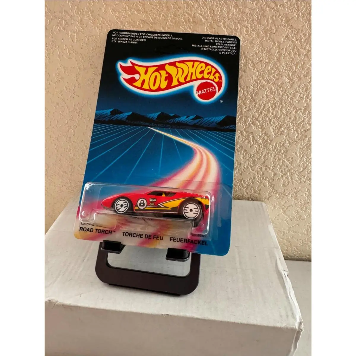 Vintage Hot Wheels Road Torch Torche De Feu Foreign L68