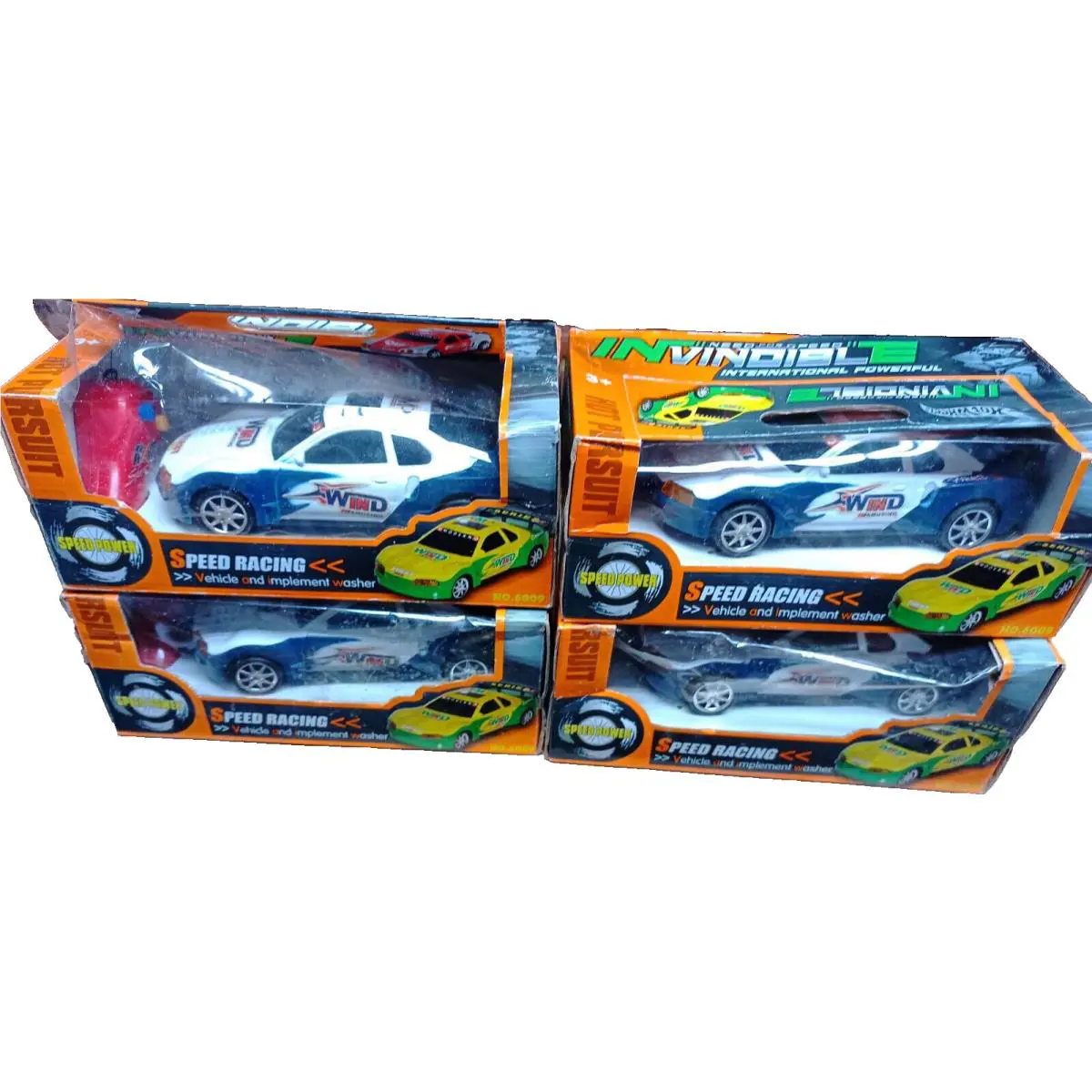 4 Hotwheels Invincible RC Cars Need Good Home 8 IN Vehicle Implement Washer