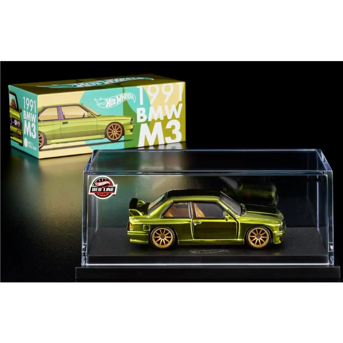Hot Wheels Rlc Exclusive Green 1991 Bmw M3